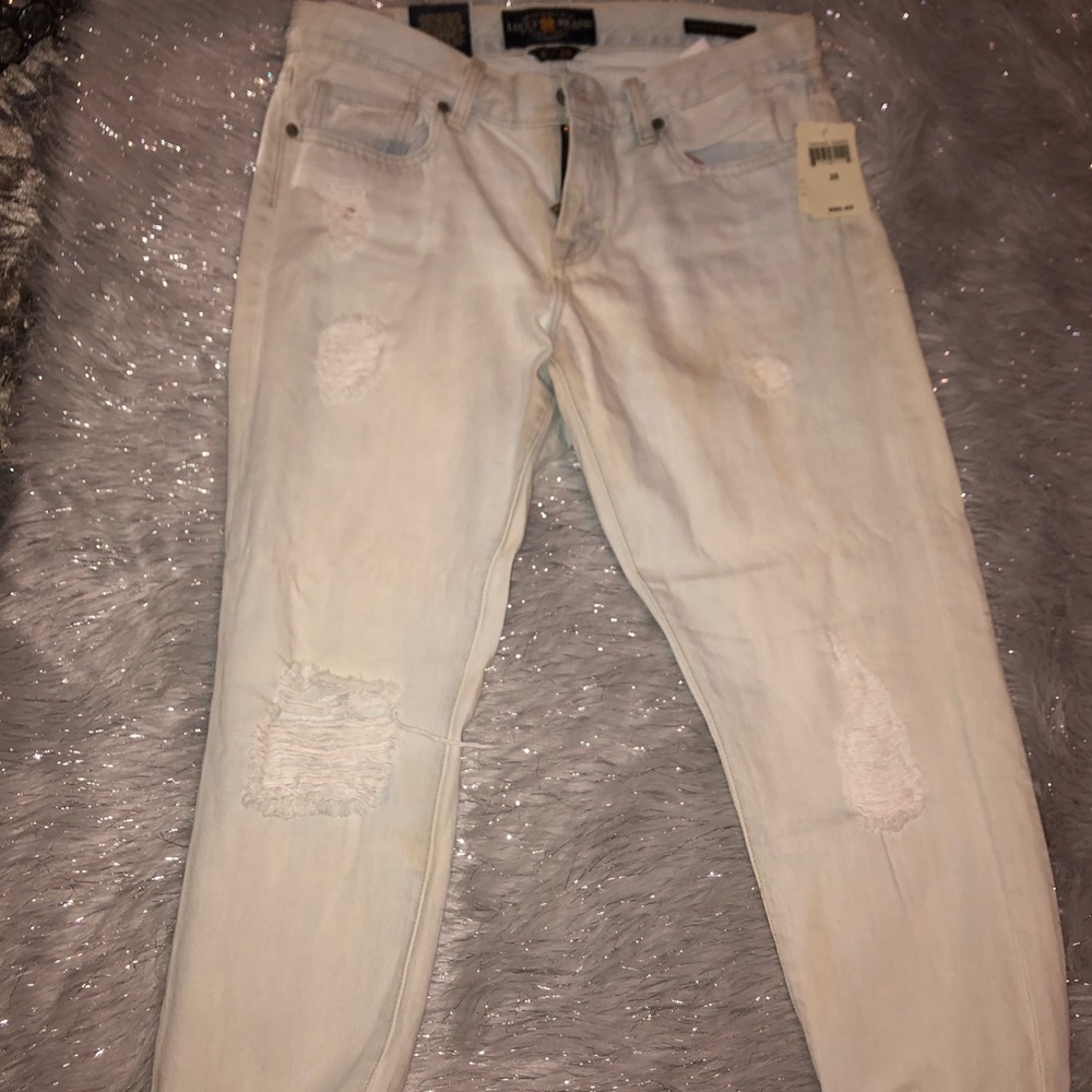 Lucky brand women’s boyfriend jeans